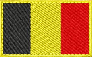 Нашивка на рукав флаг Бельгии