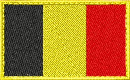Нашивка на рукав флаг Бельгии