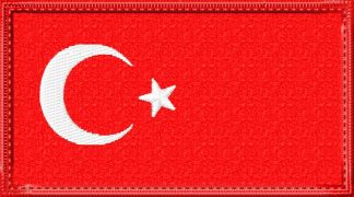 Нашивка на рукав флаг Турции