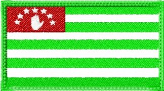 Нашивка на рукав флаг Абхазии