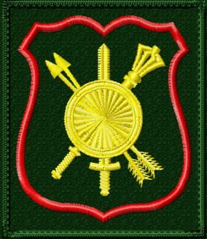 Шеврон РВСН-командования с булавой