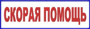Нашивка Скорая помощь на спину