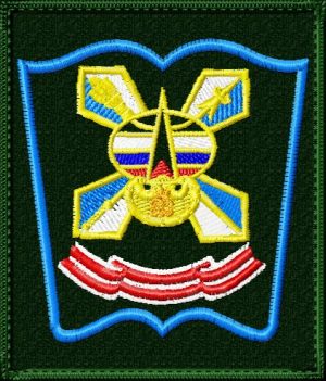 Шеврон военной космической академии Можайского