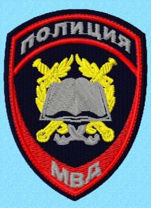 Шеврон Полиция с книгой