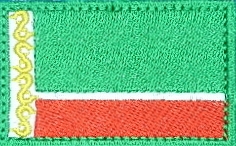Шеврон флаг Чеченской Республики
