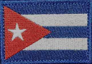 Нашивка флаг Кубы
