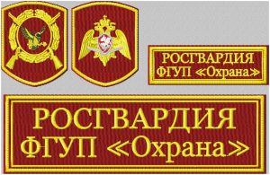 komplekt shevronov fgup ohrana