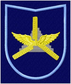 Шеврон 344 центра подготовки летного состава