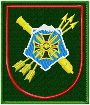 Шеврон 77 Зенитно ракетной бригады
